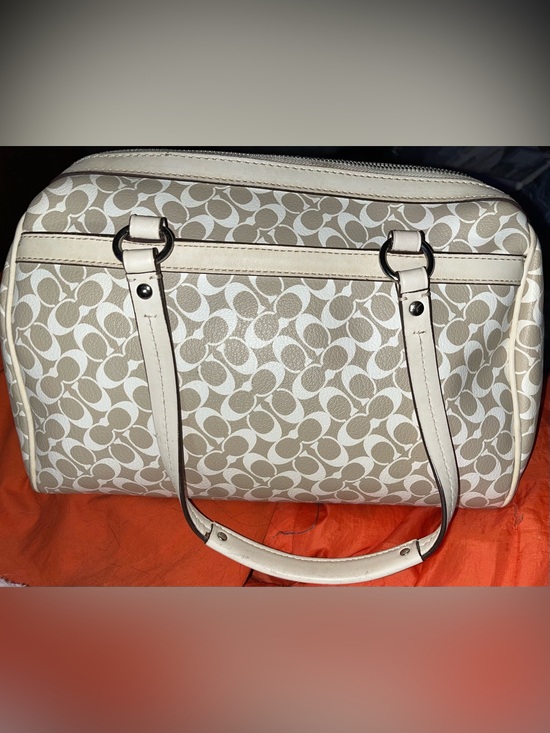 Coach Handbags - Coach Chelsea Heritage Stripe satchel